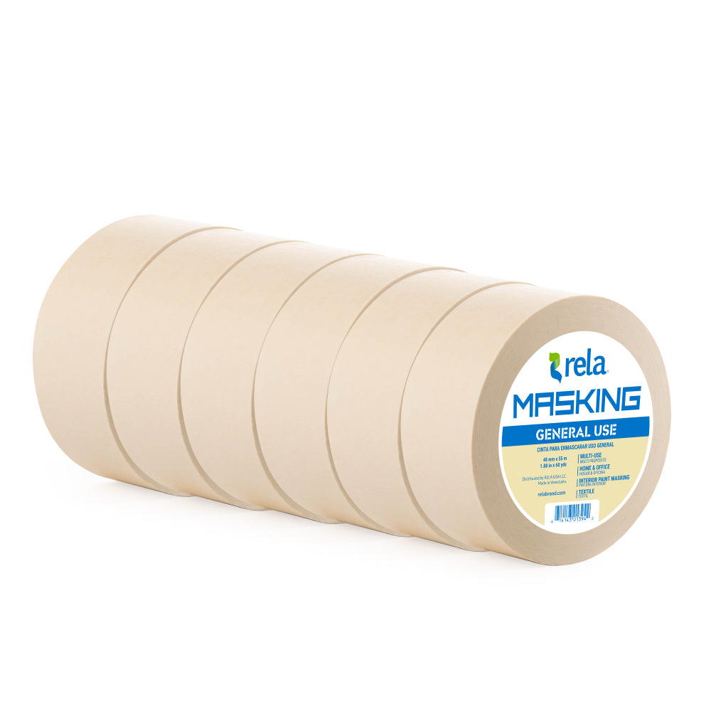 General Use Masking Tape 1.88" x 60 yds (6-PACK)
