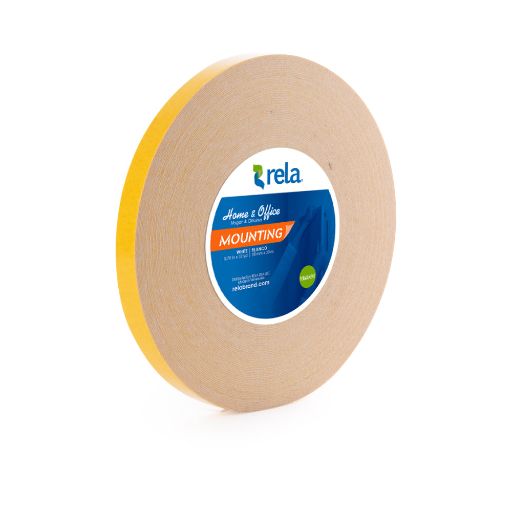 Double-Sided Permanent Mounting Tape 0.70" x  33yds