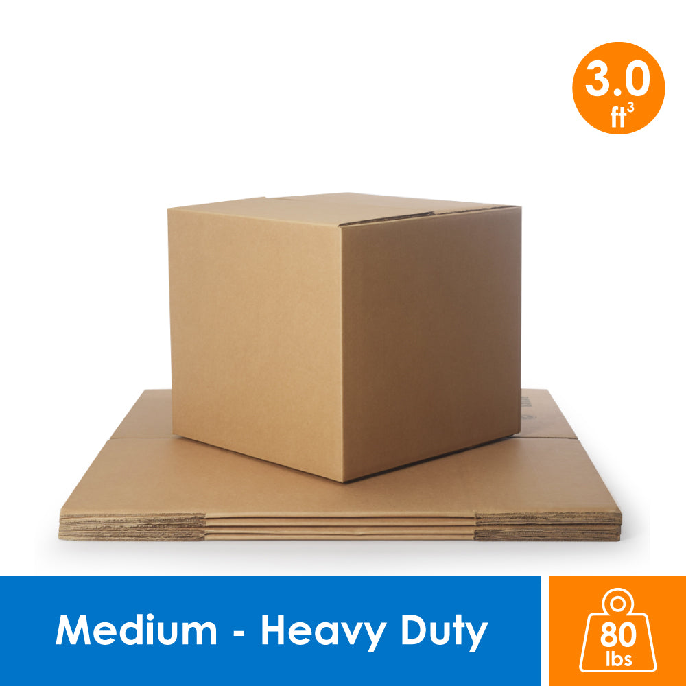 Heavy Duty Corrugated Box 18x18x16" (6 Pack)